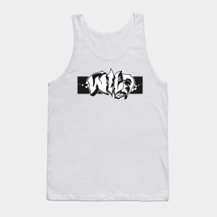 Wild grafitti t-shirt design Tank Top